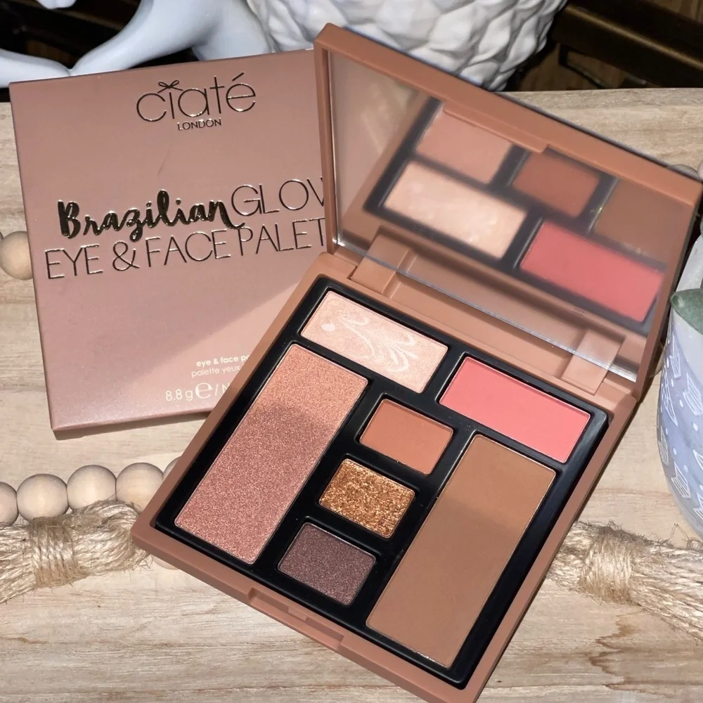 CIATE’ LOBDON Brazilian Glow Eye & Face Palette In Medium Dark